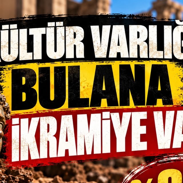 🏺 TOPRAKTAN TARİH ÇIKARSA İKRAMİYE ALABİLİRSİNİZ!